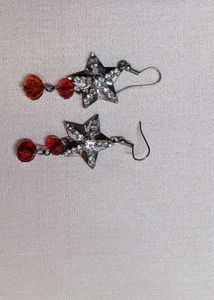 Star Drop Earrings