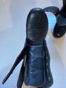 Chunky Black Combat Boots