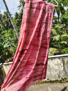 Beautiful Pink Tie-Dye dupatta