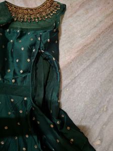 Stunning Green Ethnic Gown