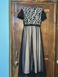 Elegant Black Lace Dress