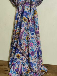 Bohemian Floral Maxi Dress