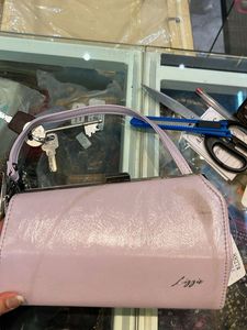 Chic Pastel Pink Clutch Bag