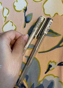 Silver And White Pen