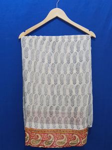 Exclusive Bagh Hand Block Printed Saree