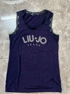 Liu Jo Jeans Navy Tank Top