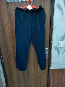 shein Comfortable Navy Blue Pants