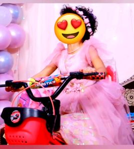 B'day Party Long Frock For Kids