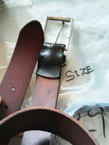 Classic Leather Black Belt with Buckle