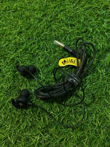 flower perfume wired Earphones black