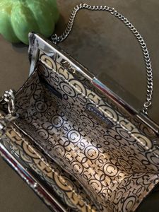 Authentic Guess Black Clutch Bag