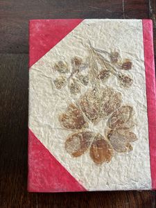 Rakhi Gift - Handmade Floral Journal Notebook