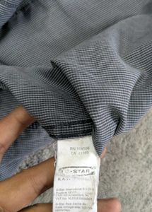 G-Star Men's Striped Button-Up Shirt