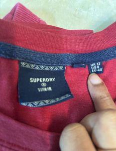SUPERDRY Red T-shirt