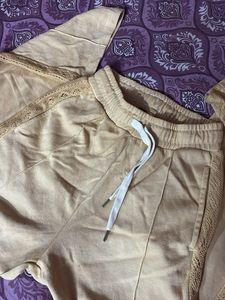 Comfortable Tan track pants