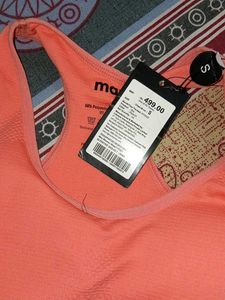 Max Sports Bra - Coral