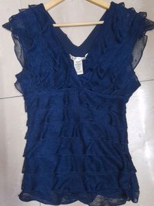 Navy Blue Top