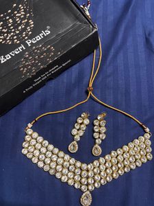 Elegant Crystal Necklace &amp; Earrings Set
