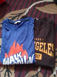 2 tshirt Cool Blue Graphic T-Shirt