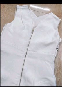 UK Brand Imported Floral White Dress