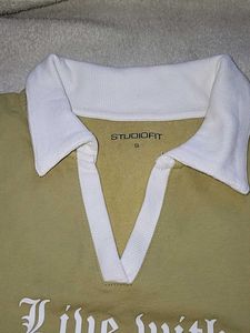 Studiofit Olive Green Sleeveless Crop Top | Size S