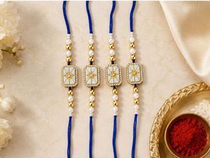 Set of 4 Designer Rakhi