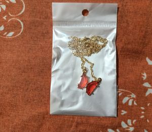 Crystal Butterfly Neck Chain