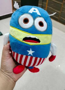 Captain America Minion Plush Toy