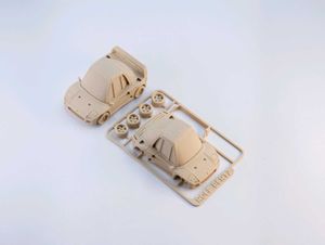 Tooned Ferrari F40 Kit Card 3D Printed