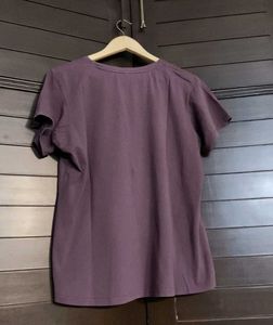 Lango Women Muave Graphic Tee