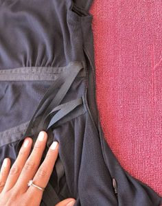 Stylish Black Asymmetrical Top