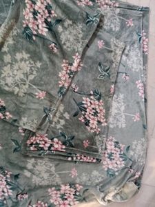 Cozy Floral Blanket