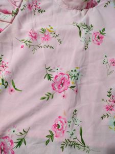 Floral Pink Top