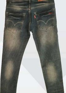 Washed Denim Jeans