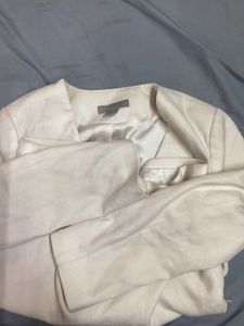 Chic Cream Blazer Jacket