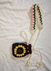 Handmade Crochet  headband combo