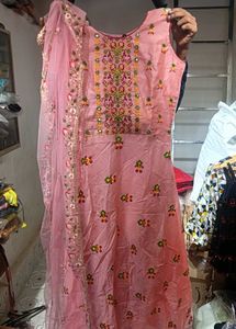 Pink Woman Grown set (Free size upto L)