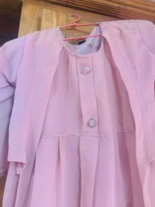 Pink Dress with Jacket