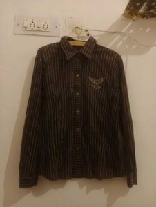 Men's Striped Casual Shirt