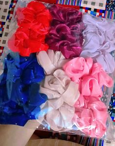New Organza Scrunchie (Set Of 12)