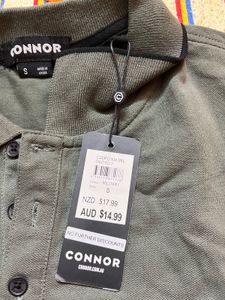 CONNOR Premium Tri-Color Shirt** ⚫⚪🟢
