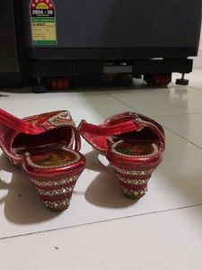 Embellished Red Heels