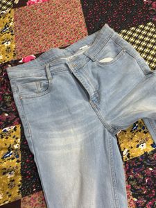 Light Wash Denim Jeans new