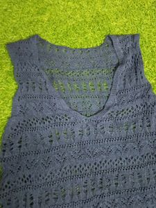 Net Woollen Top