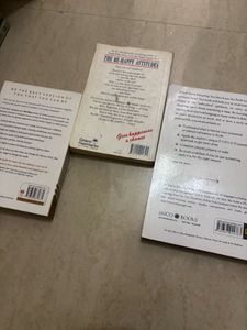 Lot of 3 Self-Help Books