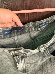 Acid Wash Denim Jeans