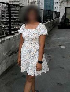Floral printed cotton dress| Zudio