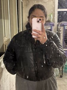 Cover story Black Puffer Jacket