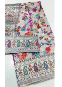 Rajwadi Pashmina Floral Print Saree