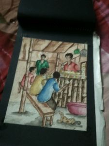Four Beautiful Pictures painted by my  son
